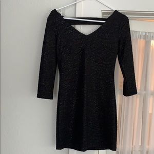 BCBG black body-con minidress, Worn once